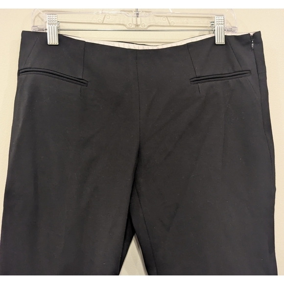 Alvin Valley Black Side Zip Rayon Blend Dress Psnts Size 6 - Picture 2 of 8